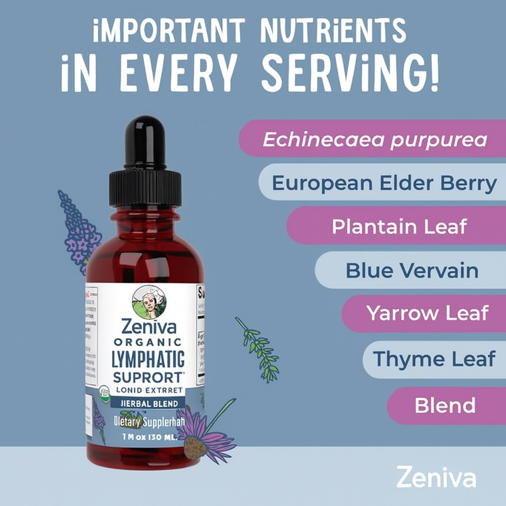 zeniva lympatic oil